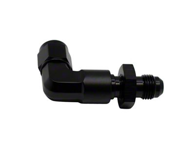 DeatschWerks 6AN Female Flare Swivel to 6AN Male Flare 90-Degree - 6-02-0727-B
