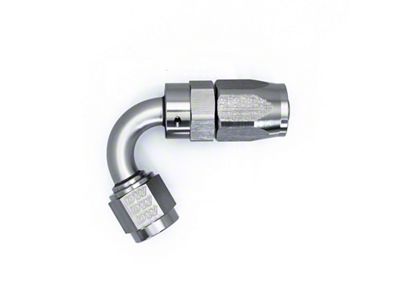 DeatschWerks 6AN Female Swivel 120-Degree Hose End CPE - Anodized - 6-02-0820