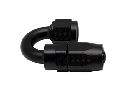 DeatschWerks 6AN Female Swivel 180-Degree Hose End CPE - Anodized - 6-02-0804-B