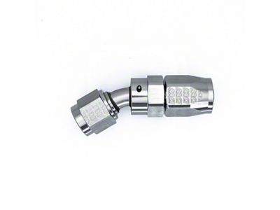 DeatschWerks 6AN Female Swivel 30-Degree Hose End CPE - Anodized - 6-02-0818