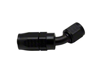 DeatschWerks 6AN Female Swivel 45-Degree Hose End CPE - Anodized - 6-02-0802-B