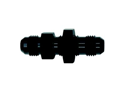 DeatschWerks 6AN Male Flare to 6AN Male Flare Bulkhead Adapter - 6-02-0708-B