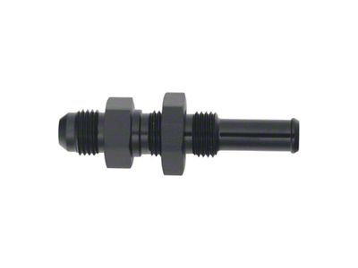 DeatschWerks 6AN Male Flare to Straight 3/8in Single Hose Barb - 6-02-0734-B