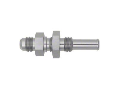 DeatschWerks 6AN Male Flare to Straight 3/8in Single Hose Barb - 6-02-0734
