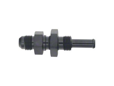 DeatschWerks 6AN Male Flare to Straight 5/16in Single Hose Barb - 6-02-0739-B