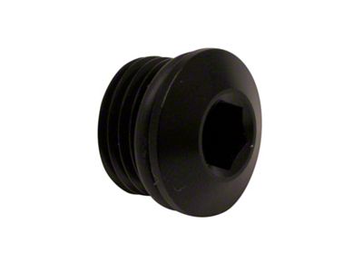 DeatschWerks 6AN ORB Male Plug Low Profile Internal Allen/Hex Incl - 6-02-0717-B