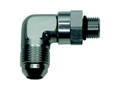 DeatschWerks 6AN ORB Male Swivel to 8AN Male Flare 90-Degree - 6-02-0413
