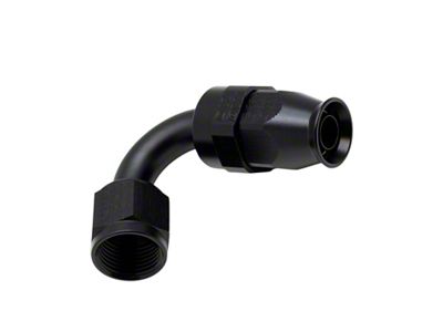 DeatschWerks 8 AN Female Flare Swivel 120-Degree Hose End PTFE - 6-02-0875-B