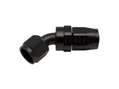DeatschWerks 8AN Female Swivel 45-Degree Hose End CPE - Anodized - 6-02-0806-B