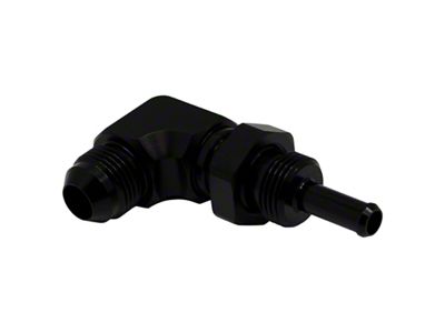 DeatschWerks 8AN Male Flare to 5/16in Male Barb Bulkhead Adapter - 6-02-0713-B