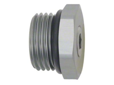 DeatschWerks 8AN ORB Male Plug Fitting with 1/8in NPT Gauge - 6-02-0731