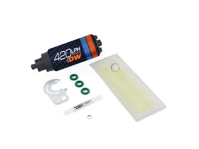 DeatschWerks DW420 Series 420lph In-Tank Fuel Pump w/ Install Kit - 9-421-0836