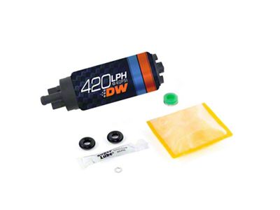 DeatschWerks DW420 Series 420lph In-Tank Fuel Pump w/ Install Kit - 9-421-0847