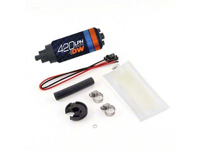 DeatschWerks DW420 Series 420lph In-Tank Fuel Pump w/ Install Kit - 9-421-0848