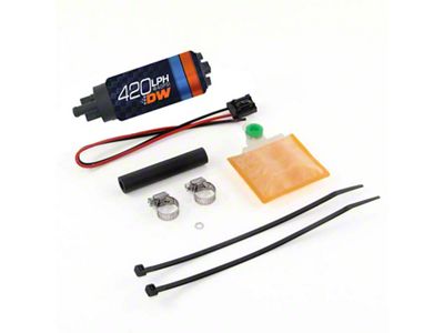DeatschWerks DW420 Series 420lph In-Tank Fuel Pump w/ Install Kit - 9-421-0883