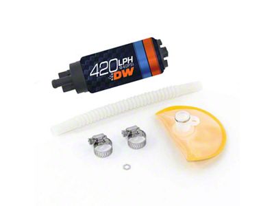 DeatschWerks DW420 Series 420lph In-Tank Fuel Pump w/ Install Kit - 9-421-1019