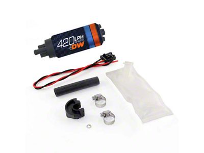DeatschWerks DW420 Series 420lph In-Tank Fuel Pump w/ Install Kit - 9-421-1024