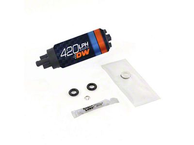 DeatschWerks DW420 Series 420lph In-Tank Fuel Pump w/ Install Kit - 9-421S-1007