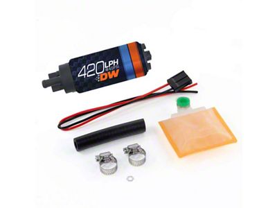 DeatschWerks DW420 Series 420lph In-Tank Fuel Pump w/ Universal Install - 9-421-1000
