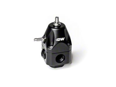 DeatschWerks DWR1000c Adjustable Fuel Pressure Regulator Dual 6AN Inlet and - 6-1002-FRB
