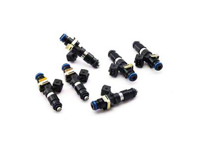DeatschWerks Set of 6 Bosch EV14 1250cc High Impedance Injectors - 16MX-14-1250-6