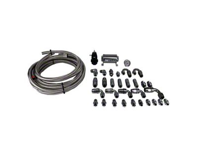 DeatschWerks X3 Series Pump Hanger PTFE Plumbing Kit for 1999-2004 - 6-622
