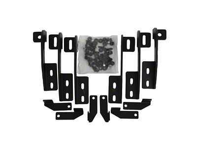 Dee Zee 07-18 Jeep JK Running Board NXt Bracket Kit - DZ16345