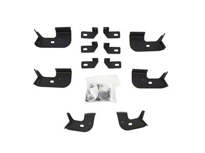 Dee Zee 07-18 Jeep Wrangler JK Running Board Hex Bracket Kit - DZ66345