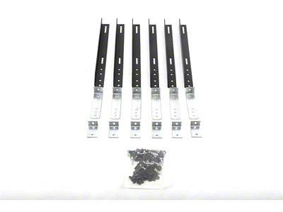 Dee Zee 09-14 Ford E-Series Running Board Rough Step Bracket Kit - DZ15324