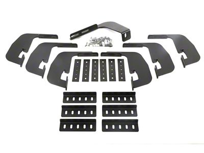 Dee Zee 14-19 Chevrolet Silverado Running Board Rough Step Bracket Kit - DZ15317