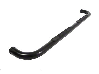 Dee Zee 14-19 Chevrolet Silverado Tubes - 3In Round Black Steel - DZ372521