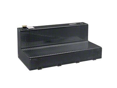 Dee Zee Universal Tanks - Auxiliary L-Shape Black Tread Aluminum 80 - DZ91767XB