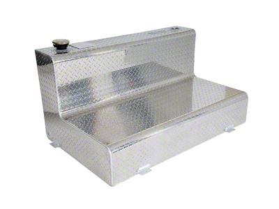 Dee Zee Universal Tanks - Auxiliary L-Shape Brite-Tread Aluminum 80 Gal - DZ91767X