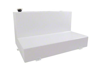 Dee Zee Universal Tanks - Auxiliary L-Shape White Steel - DZ92747XS