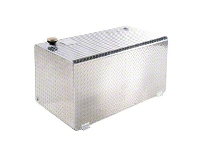 Dee Zee Universal Tanks - Auxiliary Short Rectangle Brite-Tread Aluminum - DZ91753X