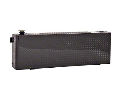 Dee Zee Universal Tanks - Long Rectangle Black-Tread Aluminum - DZ92556NB