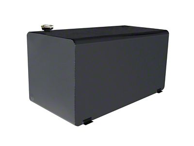 Dee Zee Universal Tanks - Short Rectangle Black Steel - DZ91753SB
