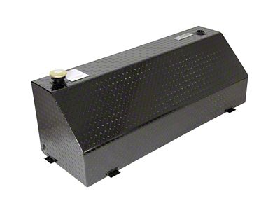 Dee Zee Universal Tanks - Wedge Rectangle Black Tread Aluminum - DZ92556B