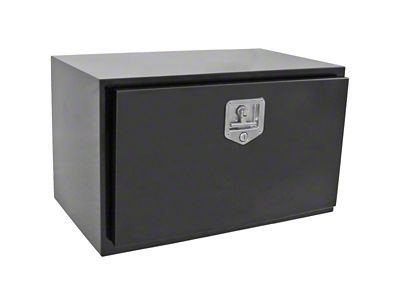 Dee Zee Universal Tool Box - HD Underbed Black Steel 18X18X30 - DB-2603