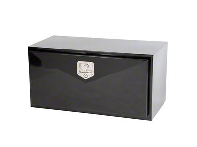 Dee Zee Universal Tool Box - HD Underbed Black Steel 18X18X36 - DB-2601