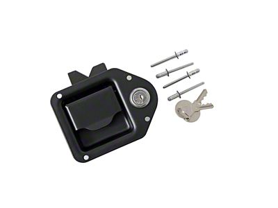 Dee Zee Universal Tool Box - Service Parts Locking Latch Blk - DZTBLATCH1B