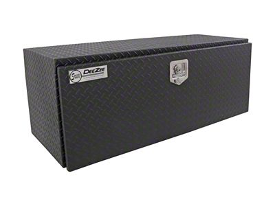 Dee Zee Universal Tool Box - Specialty Underbed Black BT Alum - DZ75TB