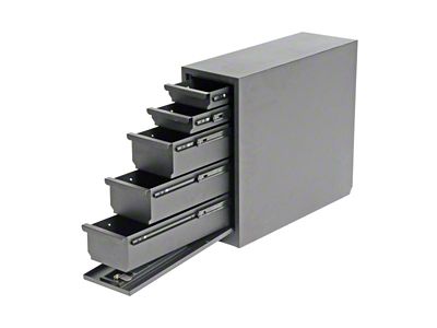 Dee Zee Universal Tool Box - Wheel Well Box With Drawers - DZ95D