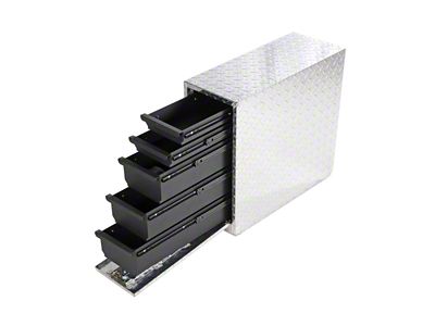 Dee Zee Universal Tool Box - Wheel Well Box With Drawers - DZ95DA