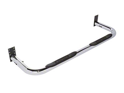Dee Zee Universal Tubes - 3In Round Universal - Stainless - DZ3700303