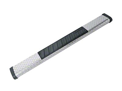 Dee Zee Universal Tubes - 6In Oval - Brite Tread Aluminum - DZ16411