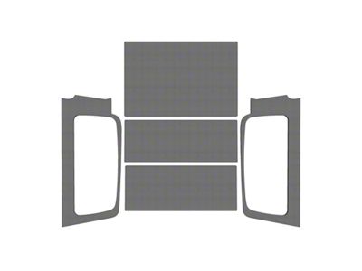 DEI 04-06 Jeep Wrangler LJ Unliminted Headliner Complete Kit - 50603