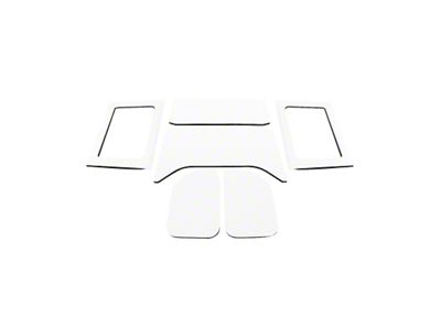 DEI 11-18 Jeep Wrangler JK 4-Door Boom Mat Complete Headliner - 50292