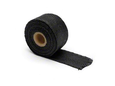 DEI Exhaust Wrap 2in x 15ft - Titanium - Black - 10005