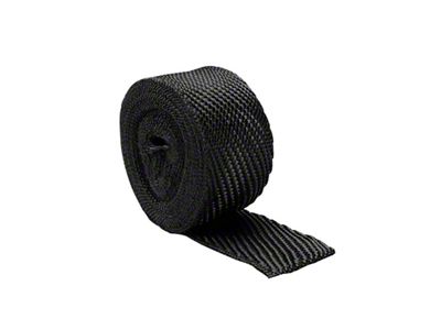 DEI Exhaust Wrap 2in x 25ft - Titanium - Black - 10004